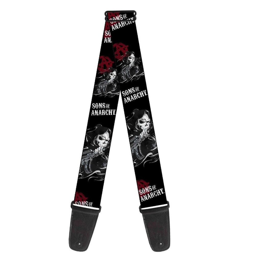 Sons of Anarchy Reaper Guitar Strap Adjustable 2” Licensed